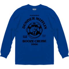 Long Sleeve The Office Booze Cruise Long Sleeve T-Shirt The Office TV