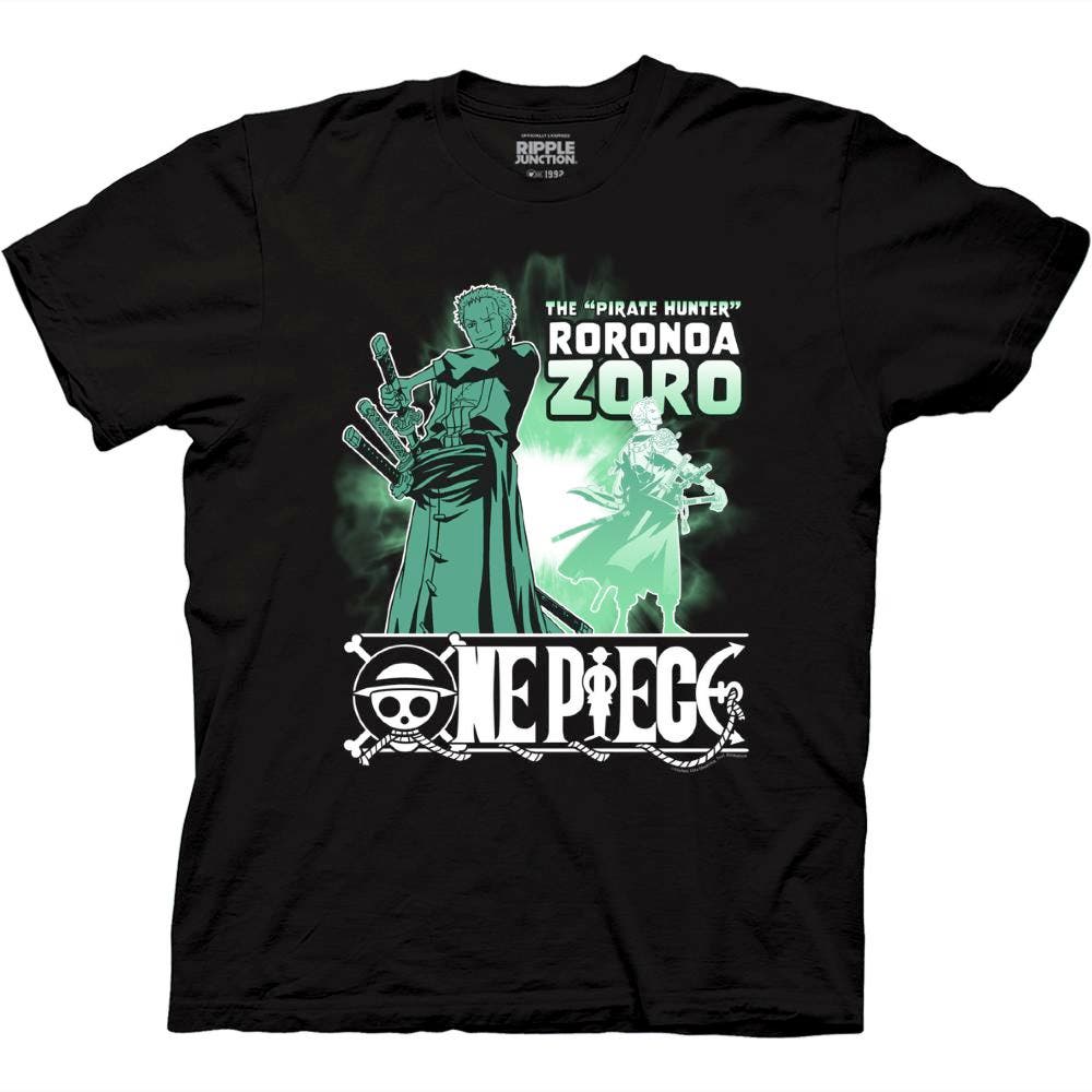 One Piece Pirate Hunter Roronoa Zoro T-Shirt | Ripple Junction One Piece Pirate Hunter Roronoa Zoro T-Shirt | Ripple Junction