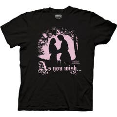 T-Shirts As You Wish Silhouette T-Shirt Princess Bride Movies