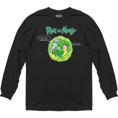 Long Sleeve Rick and Morty Looks Like We're on a T-Shirt Long Sleeve T-Shirt Rick and Morty TV