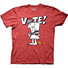 Schoolhouse Rock Vote with Bill Adult T-Shirt