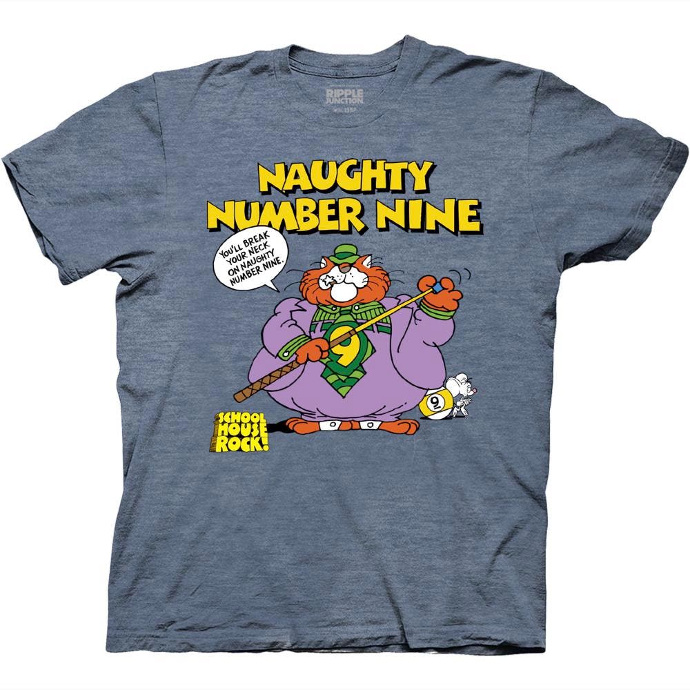 Schoolhouse Rock! Naughty Number Nine T-Shirt