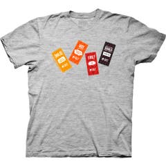 Sauce Packet Line Up T-Shirt