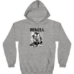 Hoodies and Sweatshirts Attack On Titan Scout Group Pull Over Fleece Hoodie Attack on Titan Anime