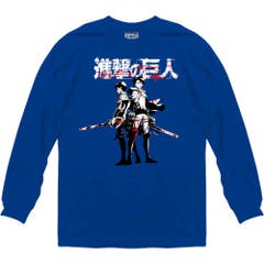 Long Sleeve Attack On Titan Levi And Eren Blood Long Sleeve Attack on Titan Anime