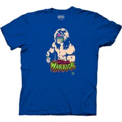 WWE The Ultimate Warrior Flex Adult Crew Neck T-Shirt
