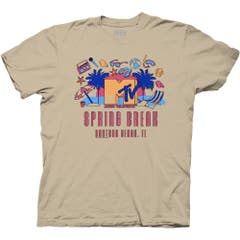 T-Shirts MTVs Spring Break 1991 Daytona Beach Icons T-Shirt MTV TV