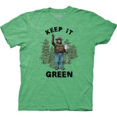 T-Shirts Smokey Bear Keep It Green T-Shirt Smokey Bear Pop Culture