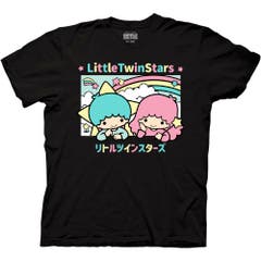 T-Shirts Hello Kitty & Friends Little Twin Stars Rainbow T-Shirt Hello Kitty & Friends Pop Culture