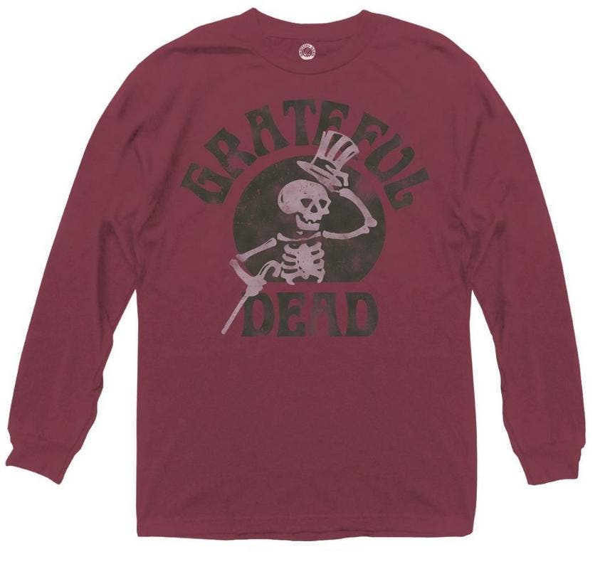 Grateful Dead T-Shirt Top Hat Skeleton Poker Gambler Magician 1999