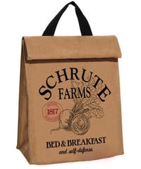Bags and Backpacks Brown The Office Schrute Farms Roll Top Lunch Bag - One Size The Office TV