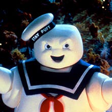 Original Ghostbuster movie Stay Puft Marshmallow Man